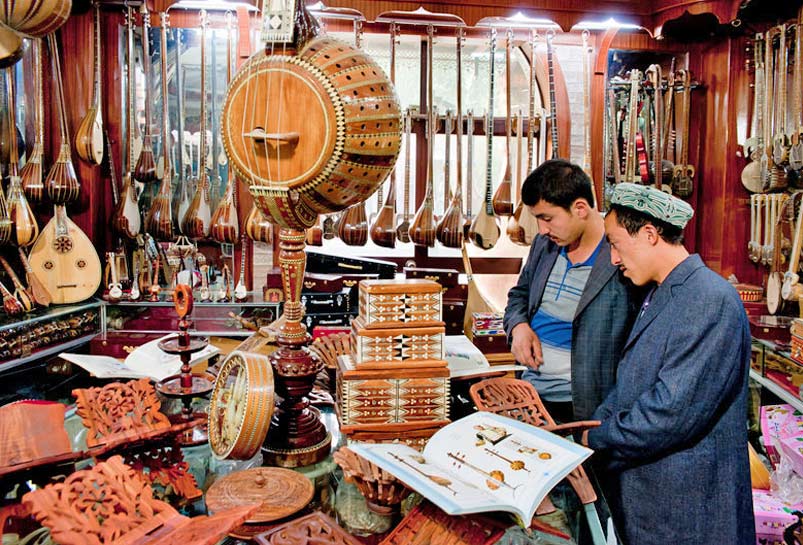 Musical Instrument Shop of Xinjiang