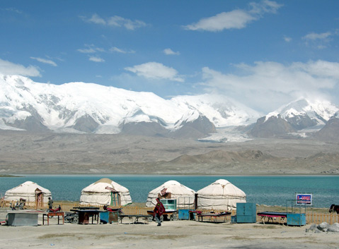 The Tent beside the Karakul Lake