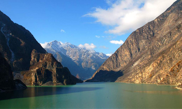 Diexi lakes