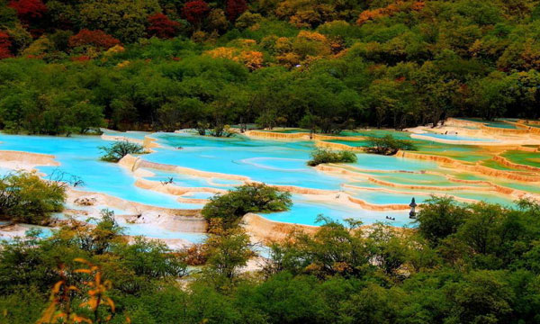 Huanglong scenic spot