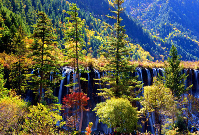 Jiuzhaigou Nuorilang Fall