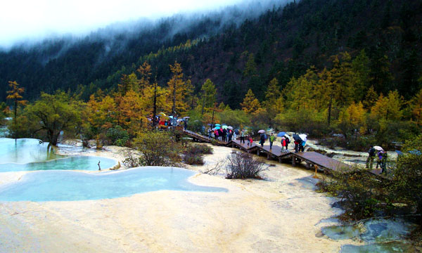 Visiting the Jiuzhaigou National Park