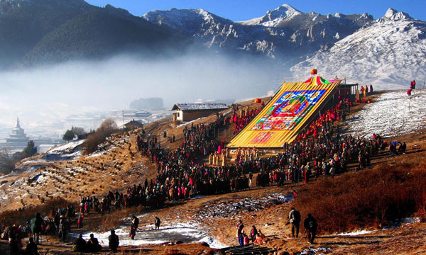 Sun Buddha Festival in Saichi Monastery