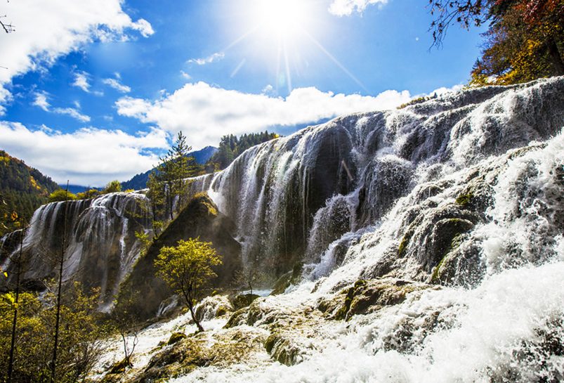 Pearl Beach in Jiuzhai Valley