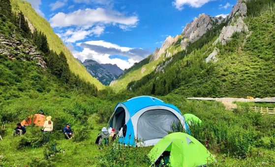 5 Days Songpan Sacred Mount Huashiyan Horse Trekking & Camping Tour Image