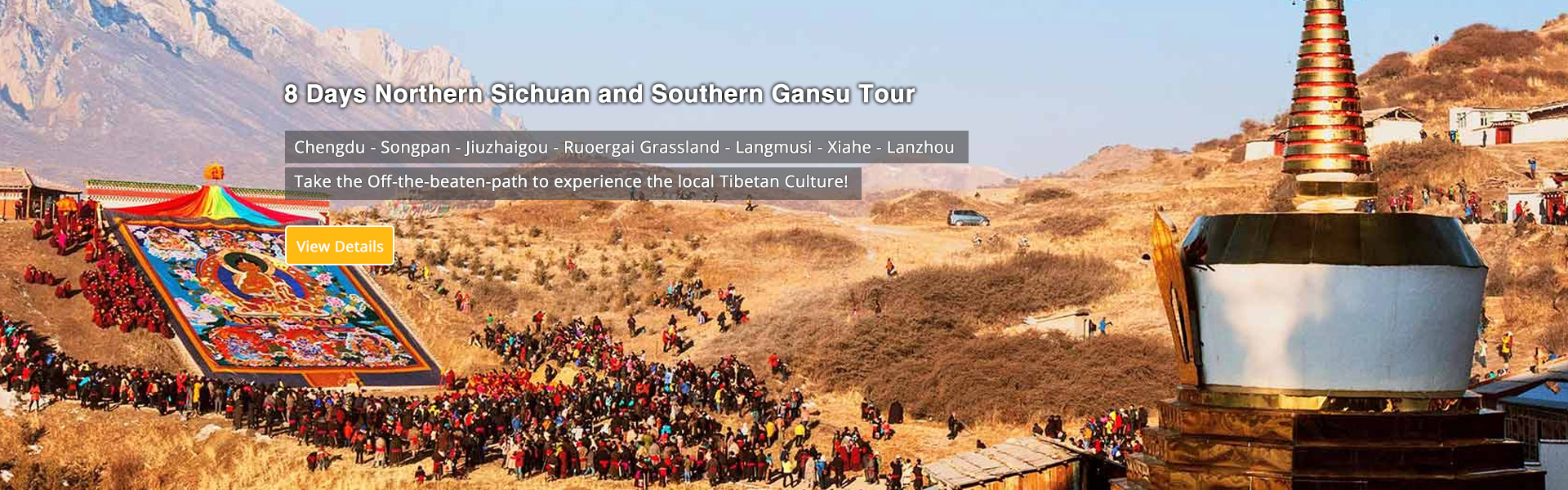 Northern Sichuan and Southern Gansu Tour
