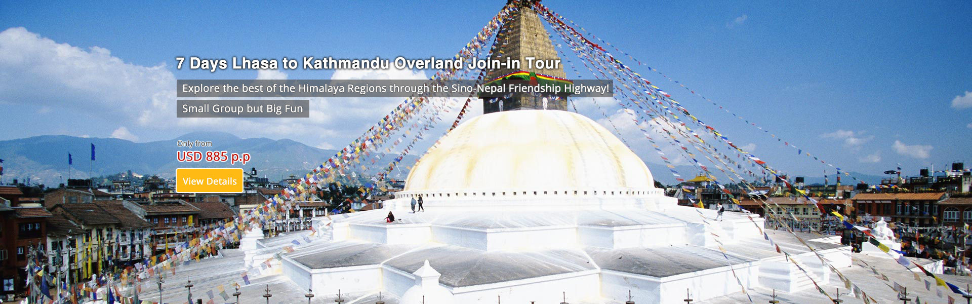 7 Days Lhasa to Kathmandu Group Tour