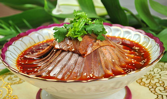 Braised Cow Lungs