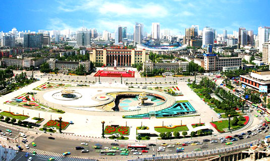The City Center of Chengdu