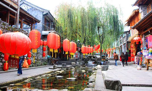 Dali Ancient Town Street
