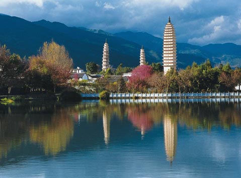 Three Pagodas of Dali Old Town
