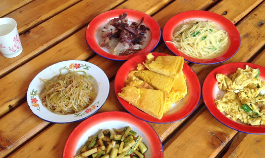 The Breakfast of Jiaju Tibetan Village