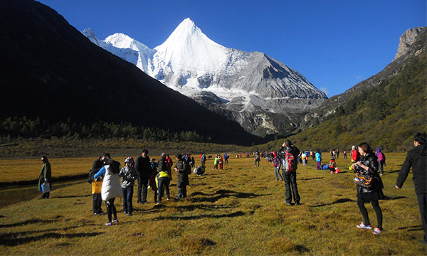 Big kora in Yading