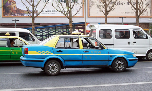 Taxi in Chengdu