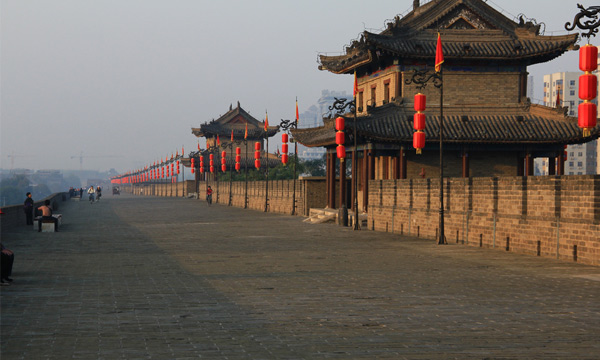 The Ancient City Wall in Xi’an
