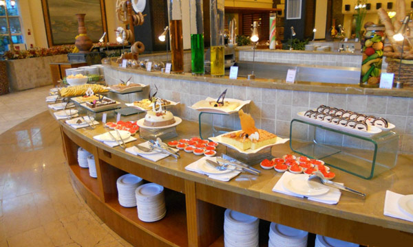 Cafeteria in Intercontinental Jiuzhai Paradise