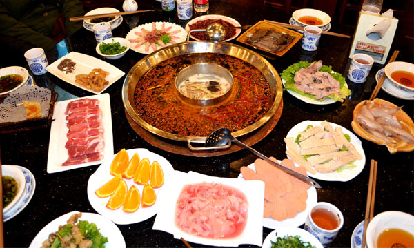 Chengdu hot pot