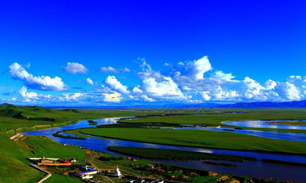 The First bend of Yellow River