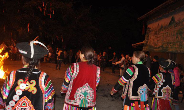 The Guozhuang party of local guesthouse