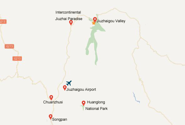 Where is Intercontinental Jiuzhaigou Paradise Hotel
