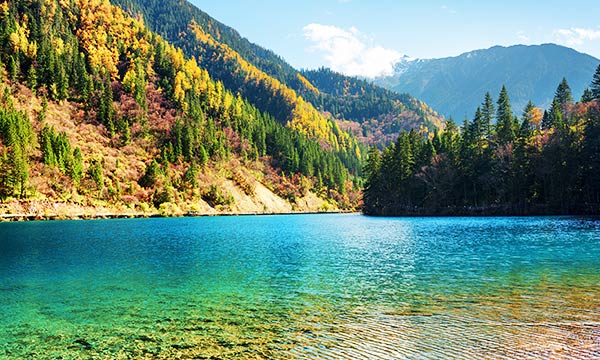 Jiuzhaigou is commonly regarded as the heaven on earth.