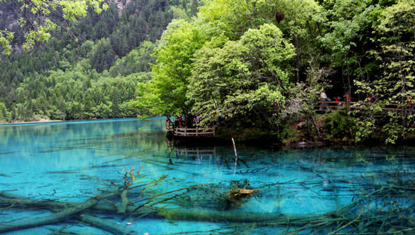 Jiuzhaigou in August