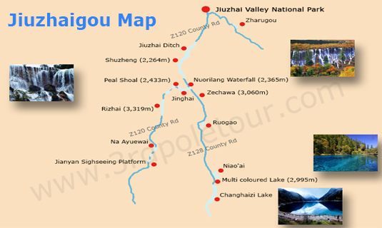 Jiuzhaigou Attractions