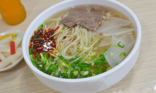 Lanzhou beef noodles