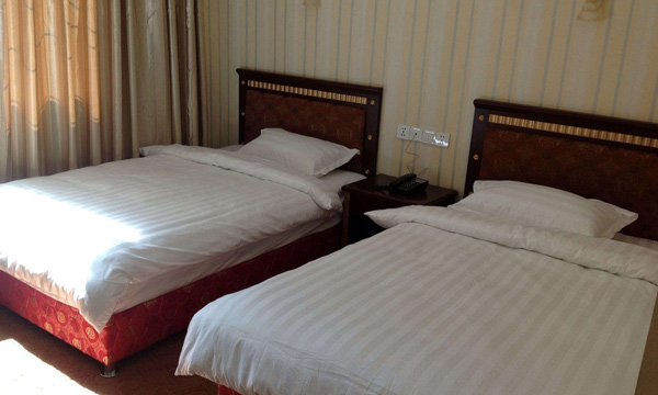 Standard twin room in Jiuzhai Angelie Hotel
