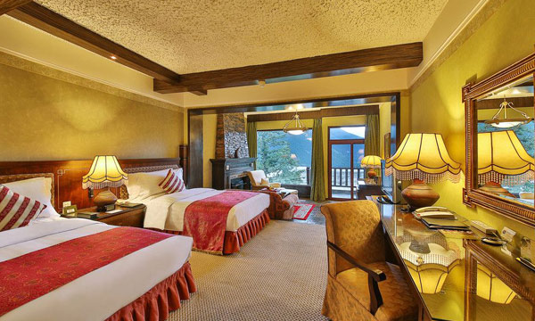 Superior double room in Intercontinental Jiuzhai Paradise