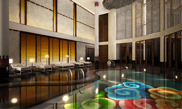 Swimming pool in Banyan Tree