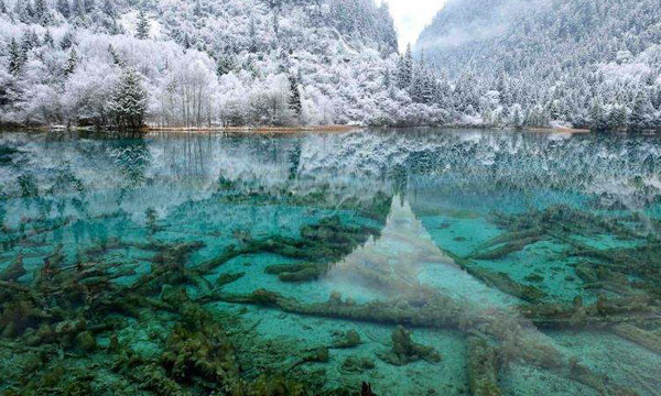 Winter in Jiuzhaigou