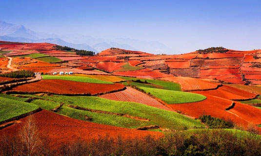 Red Land in Dongchuan