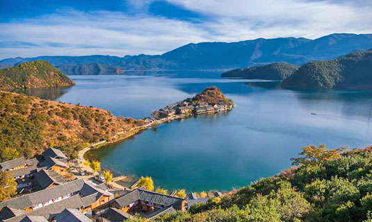 Lige Island of Lugu Lake