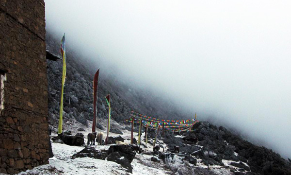 Hike up to the Monastery