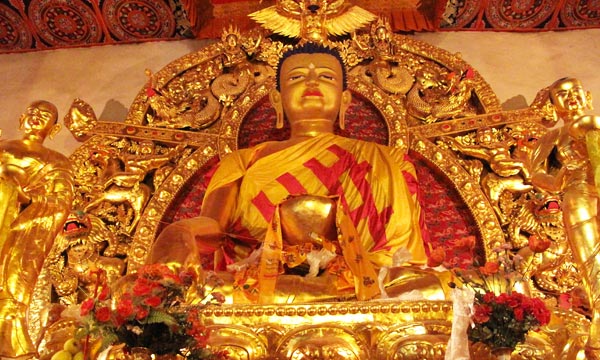 The Jowo Sakyamuni Buddha