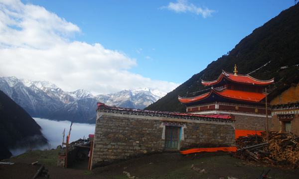The monastery is known to have been a co-ed monastery.