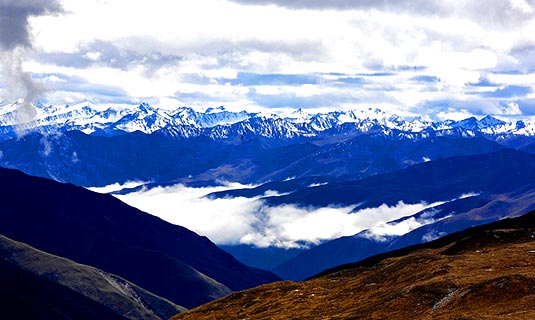 Mount Gongga Panorama