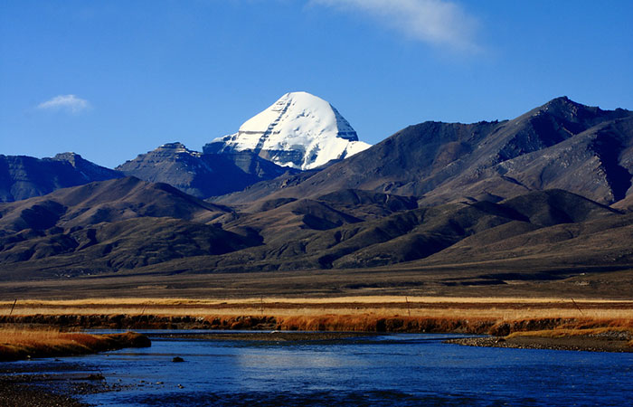 Mount Kailash and Lake Manasarovar