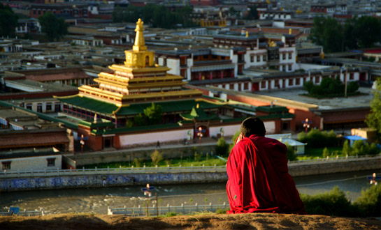 Labrang Monastery in Xiahe