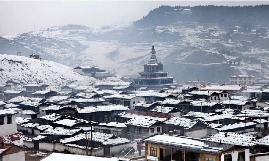 Langmusi in Winter