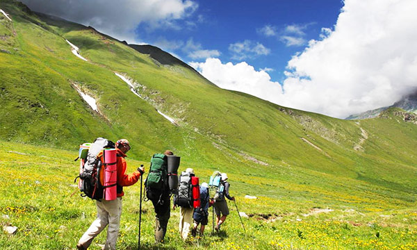 Summer is one of the best times to go trekking.
