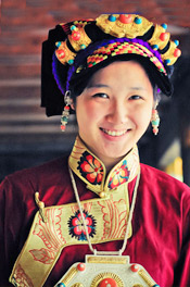 Jiarong Woman