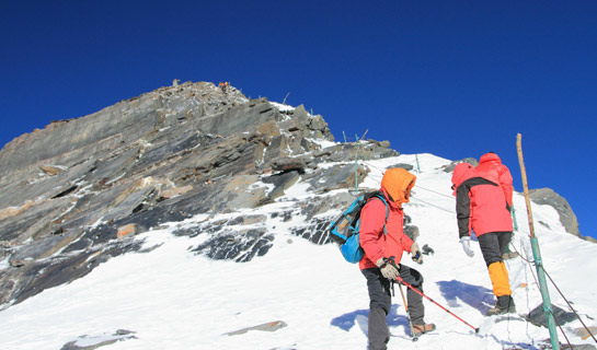 Climb to Dafeng Summit of Mt. Siguniangshan