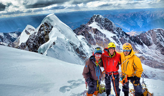 Climb to Erfeng Summit of Mt. Siguniangshan