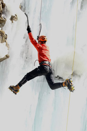Ice Climbing in Shuangqiao Valley