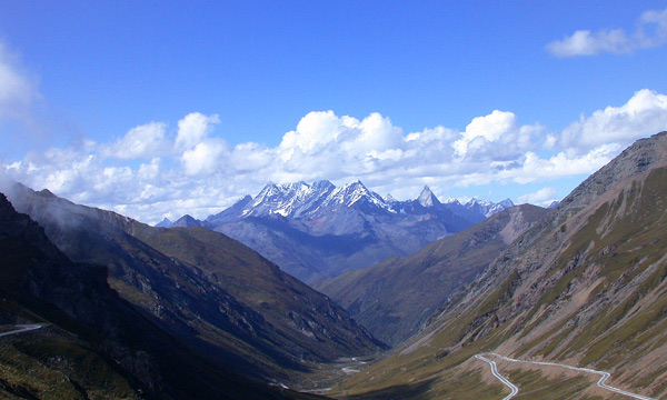 The View of Mount Balang