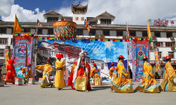 The drama of“Princess Wencheng”in songpan