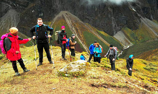 Trek in Gama Valley