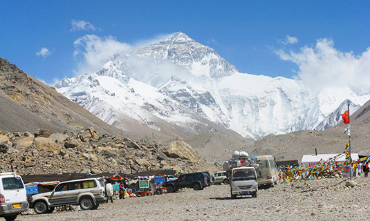 Lhasa to EBC by road